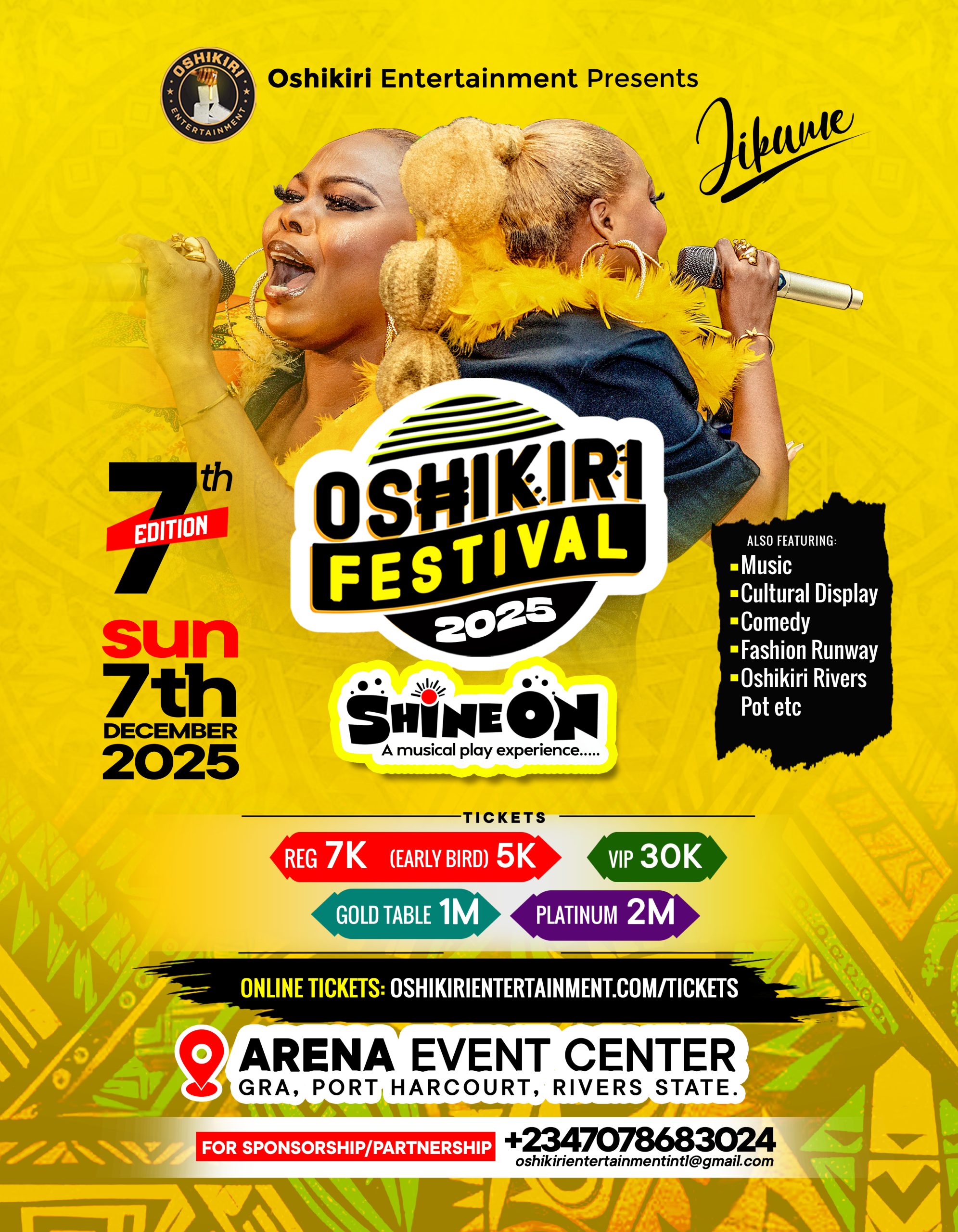 Oshikiri Festival 2025 Tickets is Out